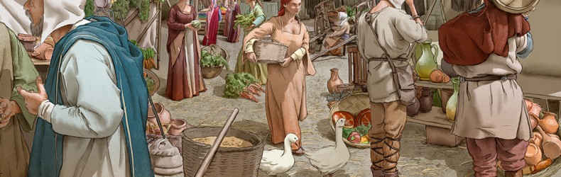 Gli allevamenti nel medioevo