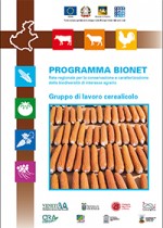 Programma BIONET – gruppo di lavoro cereali
