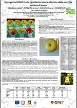 Il progetto BIONET e la caratterizzazione chimica delle vecchie varietà di melo