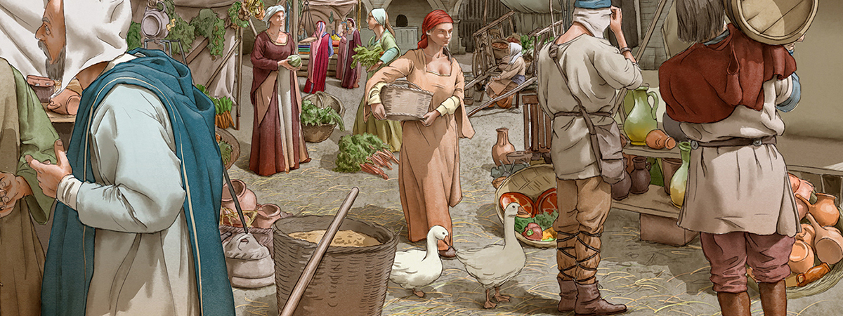 Gli allevamenti nel medioevo